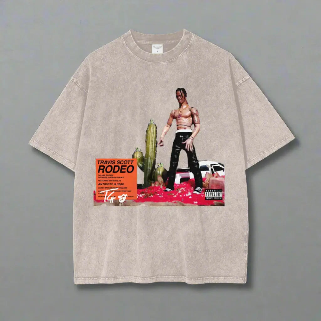TRAVIS SCOTT RODEO OVERSIZE TEE ODMPOD