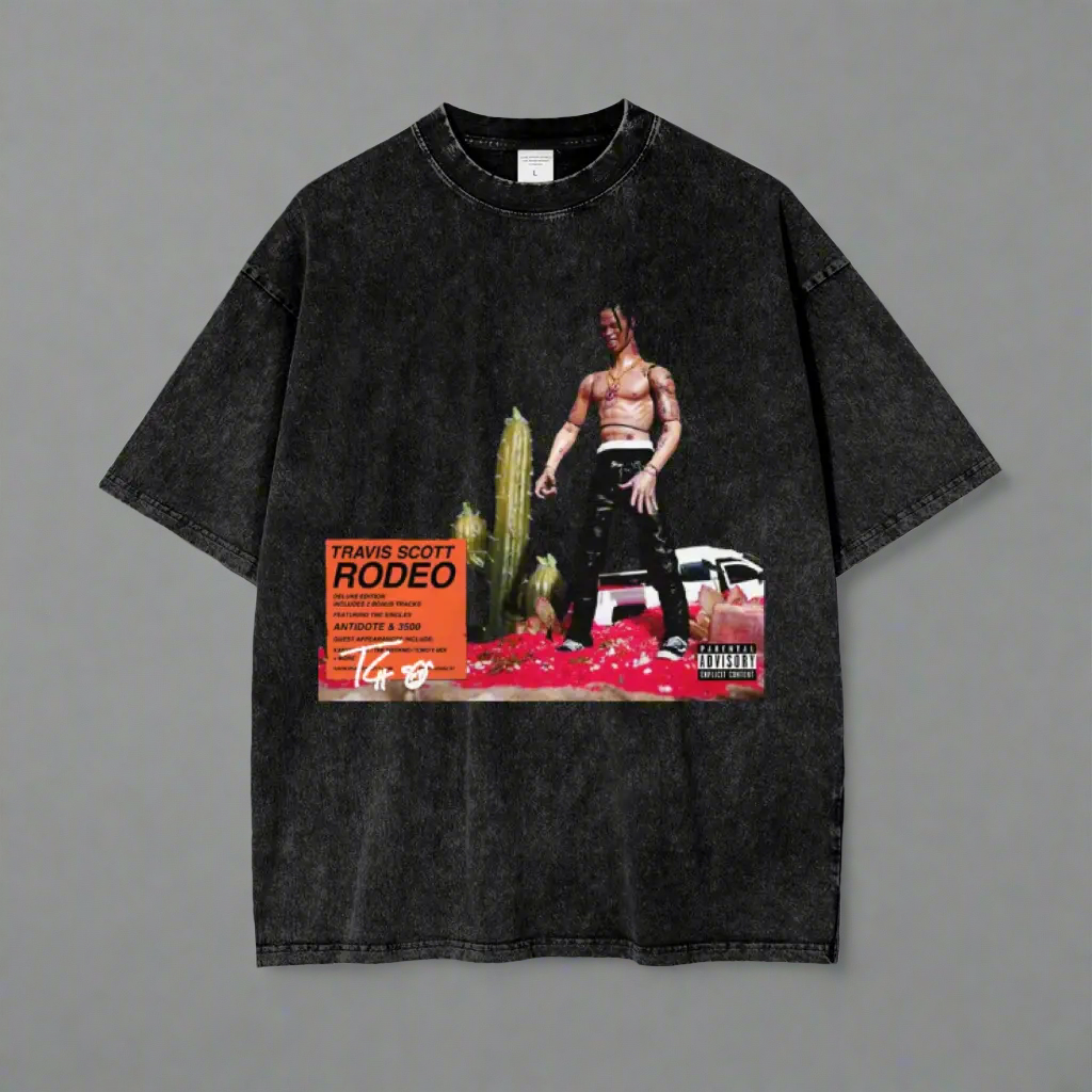 TRAVIS SCOTT RODEO OVERSIZE TEE ODMPOD