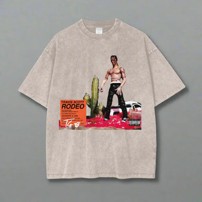 TRAVIS SCOTT RODEO OVERSIZE TEE ODMPOD